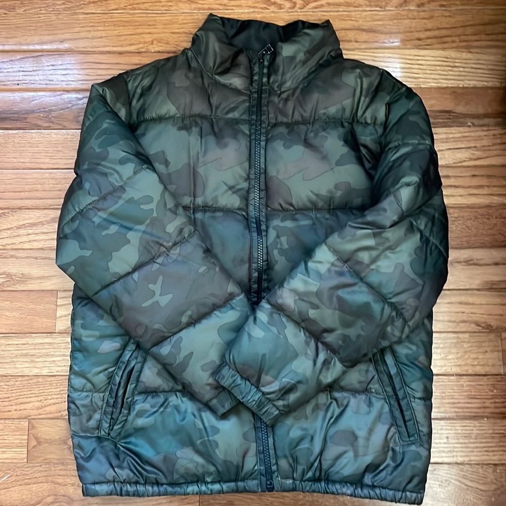 Camo winter coat